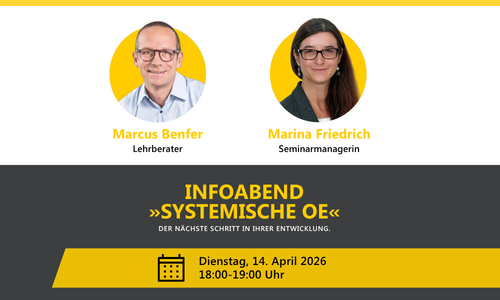 Kompaktkurs Systemische Organisationsentwicklung - Headerbild